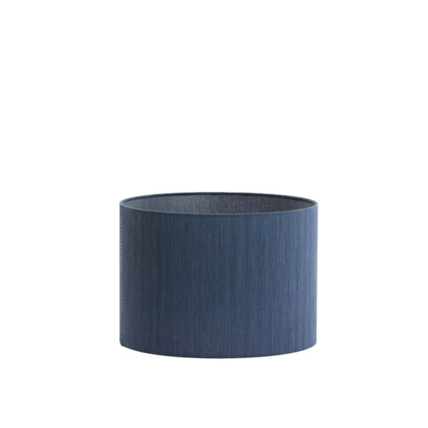 Cilindervormige lampenkap in blauwe kleur Light & Living Harper - Ø 30 cm