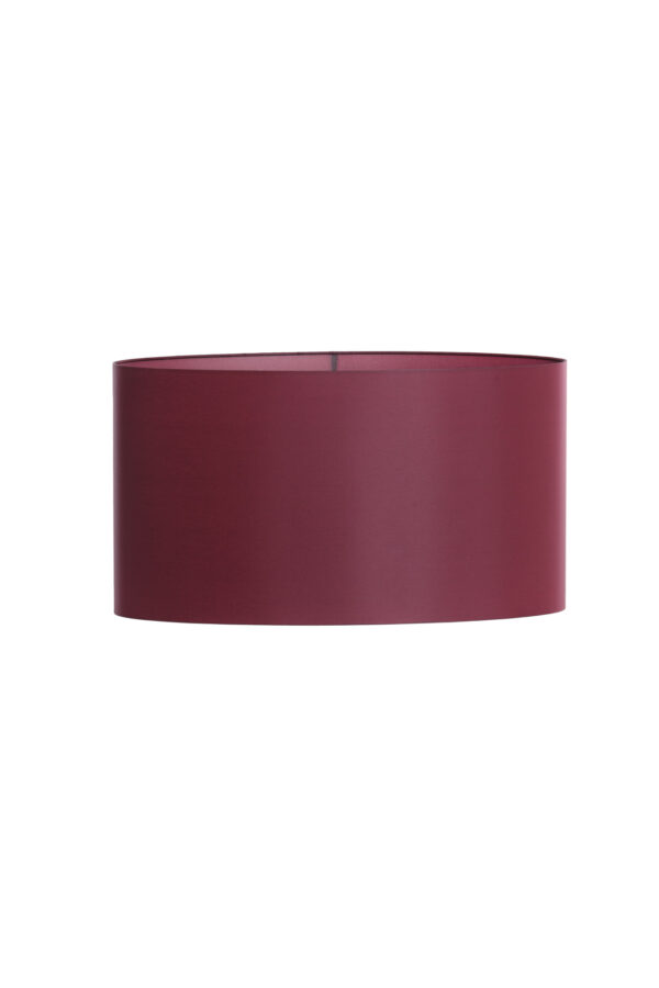 Bordeauxrode stoffen lampenkap Light & Living Imani - H 32 cm - Image 2