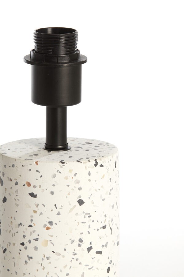 Cilinder lampvoet terrazzo motief Light & Living Randy - H 41 cm - Image 3
