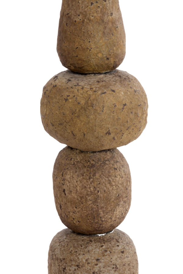 Steenachtige lampenvoet rustiek design Light & Living Marree - H 72 cm - Image 4