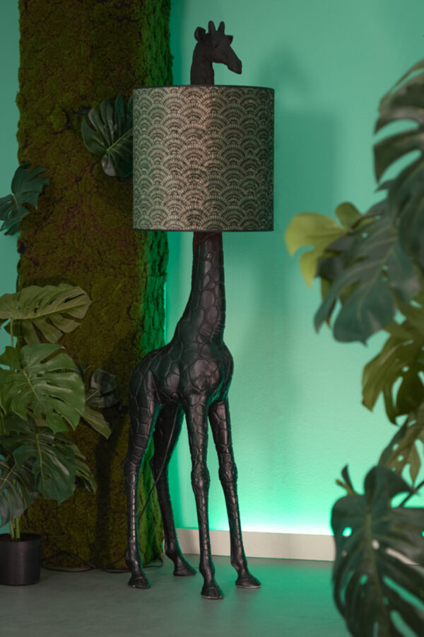 Originele groene lampenkap met patroon Light & Living Chica - Ø 45 cm - Image 4