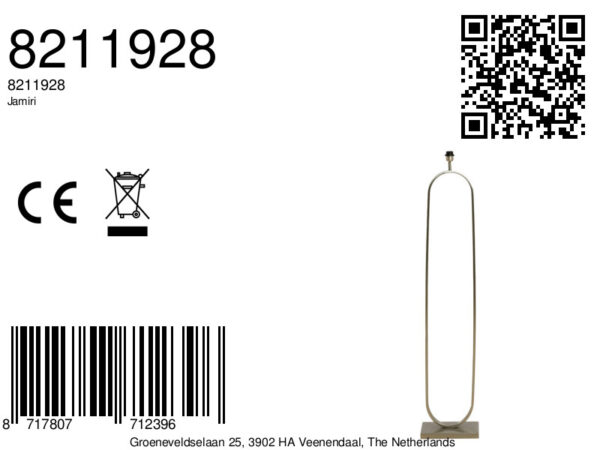 Stijlvolle vloerlampen in diverse kleuren Light & Living Jamiri – H 142 cm - Image 7