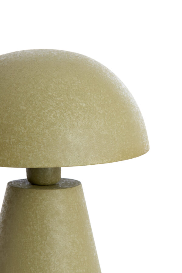 Groene cilindervormige bureaulamp Light & Living Surrina - H 49 cm - Image 3