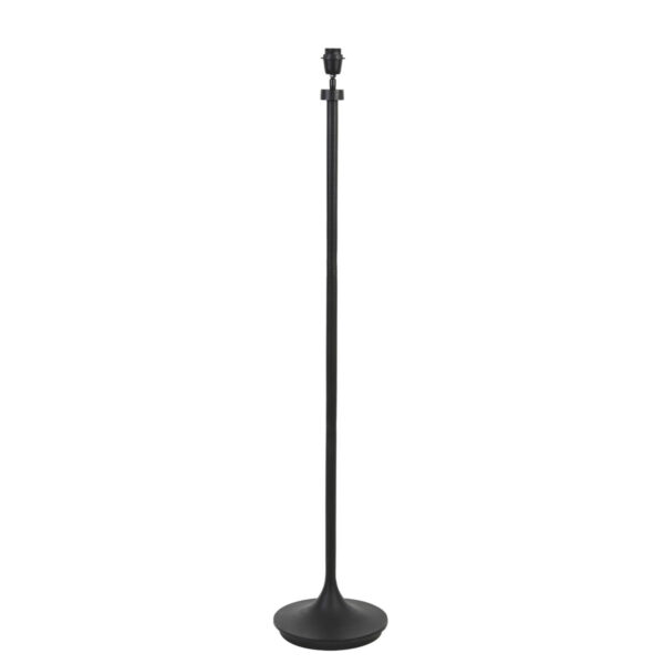 Blauwe katoenen vloerlamp Light & Living Olando – H 139 cm