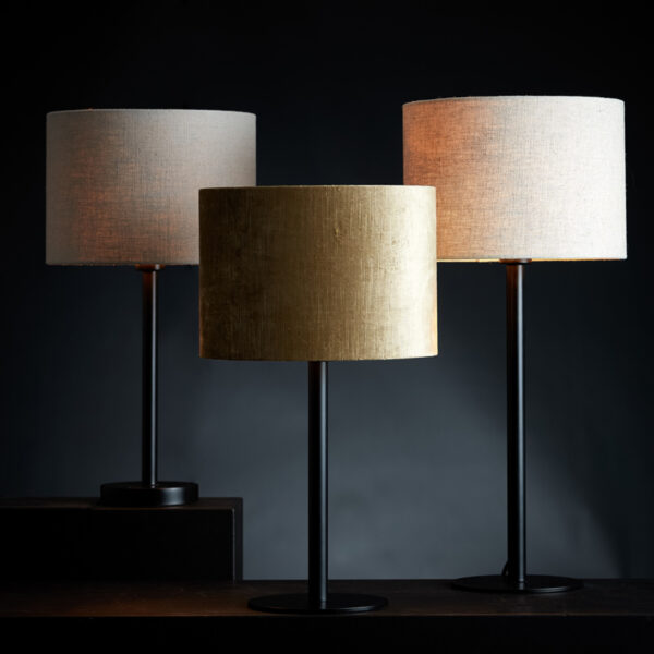 Velvet gouden lampenkap cilindervormig Light & Living Gemstone - Ø 25 cm - Image 4