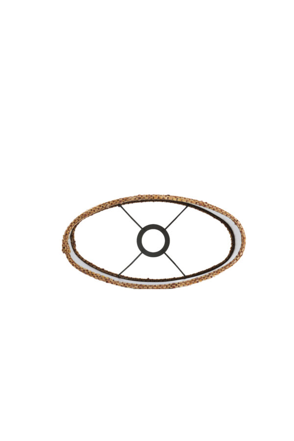 Rieten lampenkap cilinder vormig Light & Living Osire - H 25 cm - Image 7