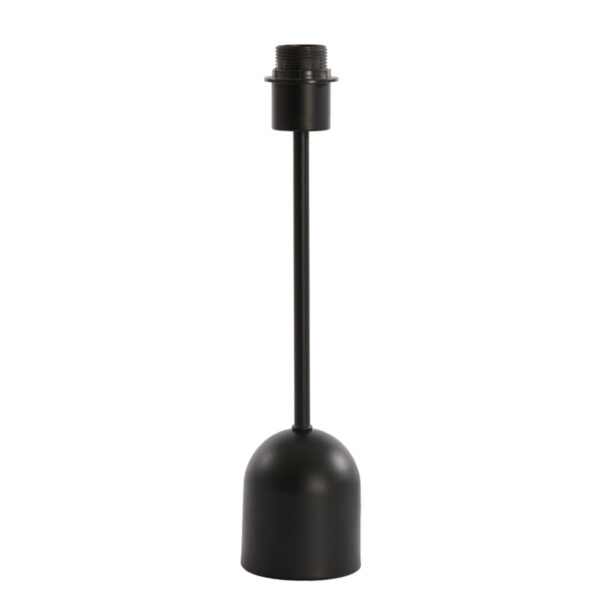 Zwarte lampenvoet metaal Light & Living Katness - H 41 cm