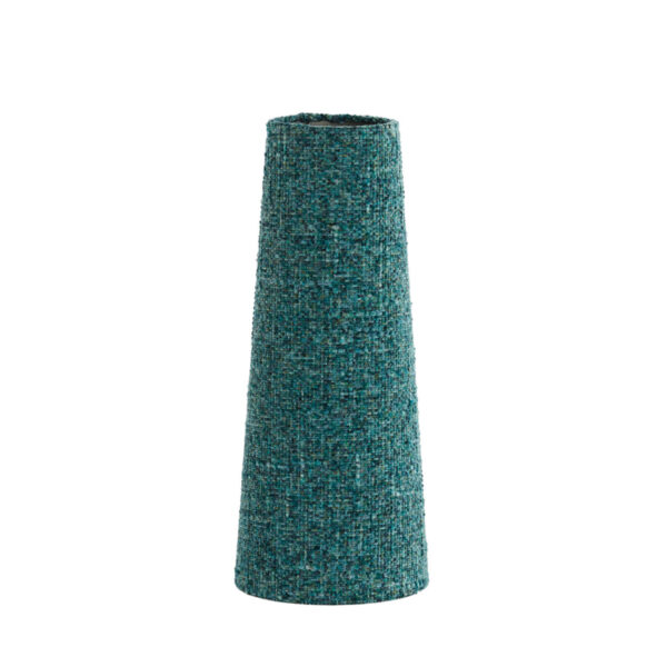 Groen stoffen lampenkap cilindervormig Light & Living Osire - Ø 12,5 cm