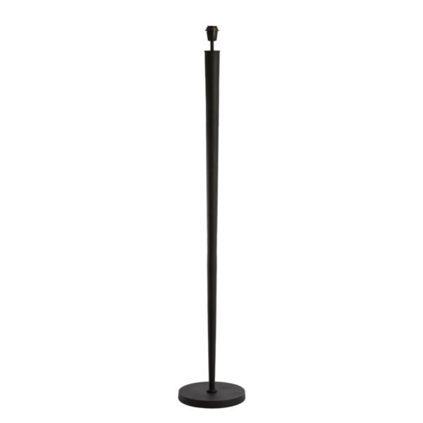 Zwarte lampvoet slank ontwerp Light & Living Vixen - H 151 cm