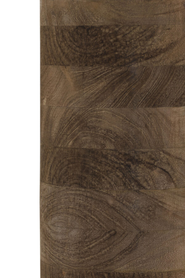 Houten brede lampenvoet Light & Living Racco - H 43 cm - Image 3