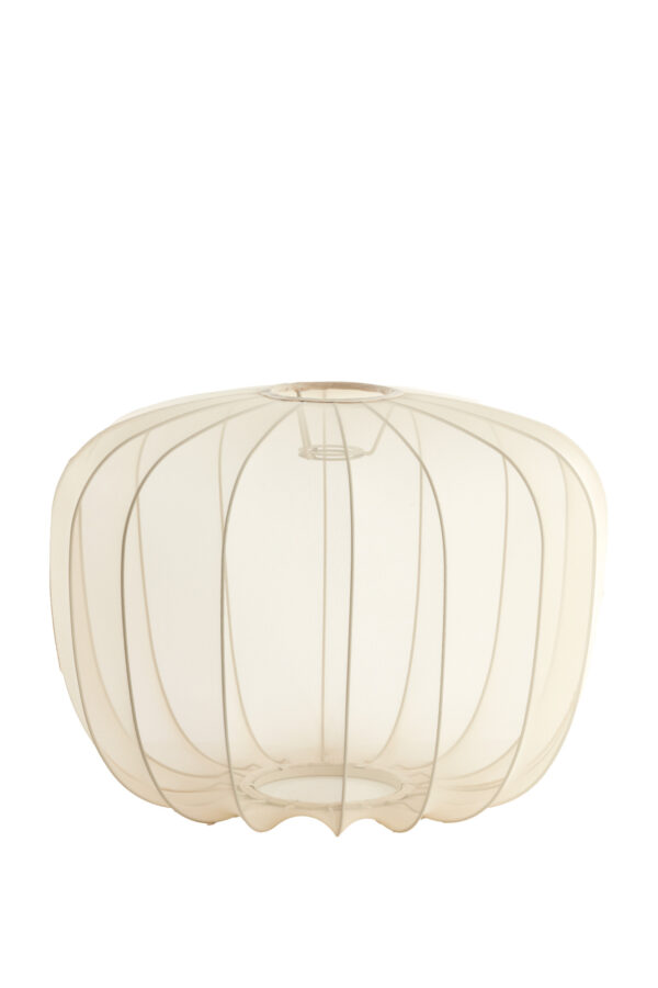 Lampenkap beige ovale vorm Light & Living Plumeria - Ø 40 cm - Image 2