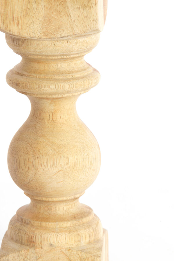 Decoratieve lampenvoet van hout Light & Living Cumani - H 36 cm - Image 5