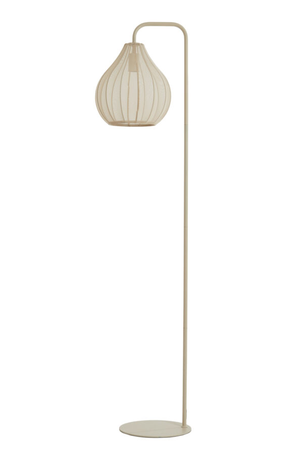 Vloerlamp met beige kap Light & Living Elati – H 156,5 cm - Image 2