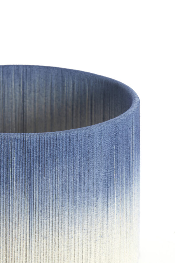 Blauwe ombre lampenkap cilindervormig Light & Living Tossa - Ø 25 cm - Image 3