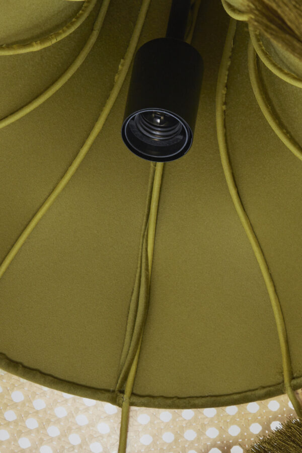 Groene hanglamp met franjes Light & Living Mizia - Ø 50 cm - Image 6
