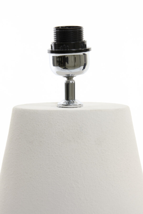 Witte tafellamp modern ontwerp Light & Living Ciara - H 51,5 cm - Image 5