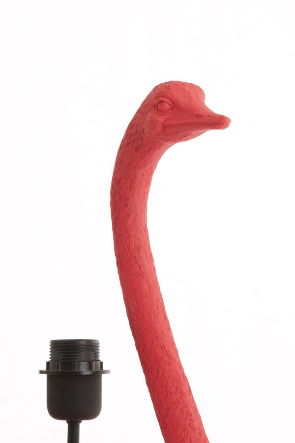 Roze struisvogel lampenvoet Light & Living Ostrich - H 95 cm - Image 8
