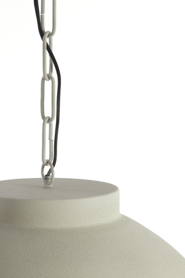 Crèmekleurige metalen hanglamp modern Light & Living Kylie - Ø 60 cm - Image 3