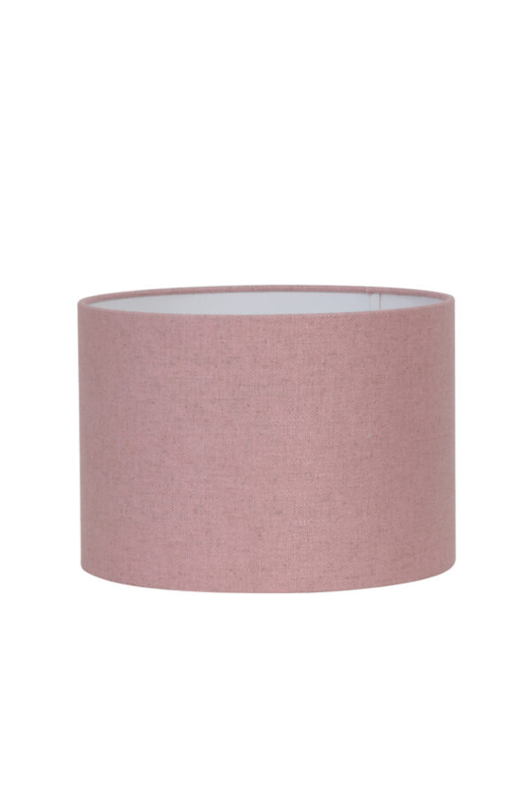 Roze stoffen lampenkap cilindervormig Light & Living Livigno - Ø 20 cm - Image 2