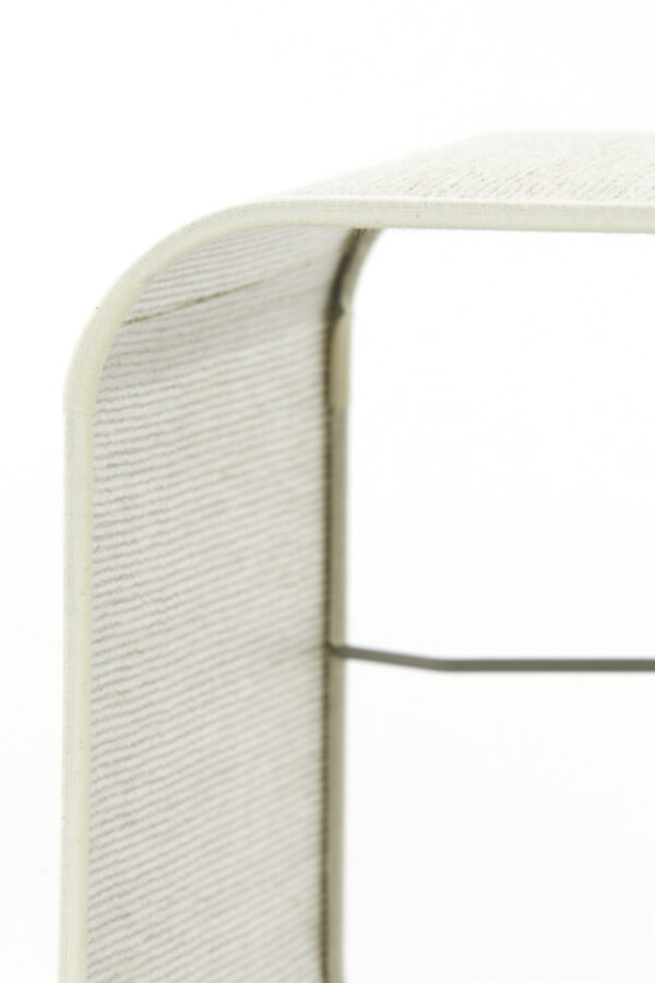 Lampenkap vierkant beige textuur Light & Living Breska - H 26 cm - Image 7