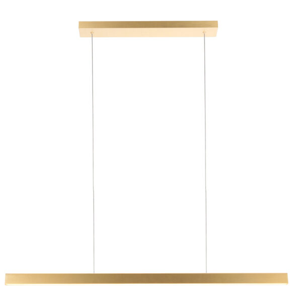 Goudkleurige design eettafellamp met up- & downlight Mexlite BrightLine - Image 6