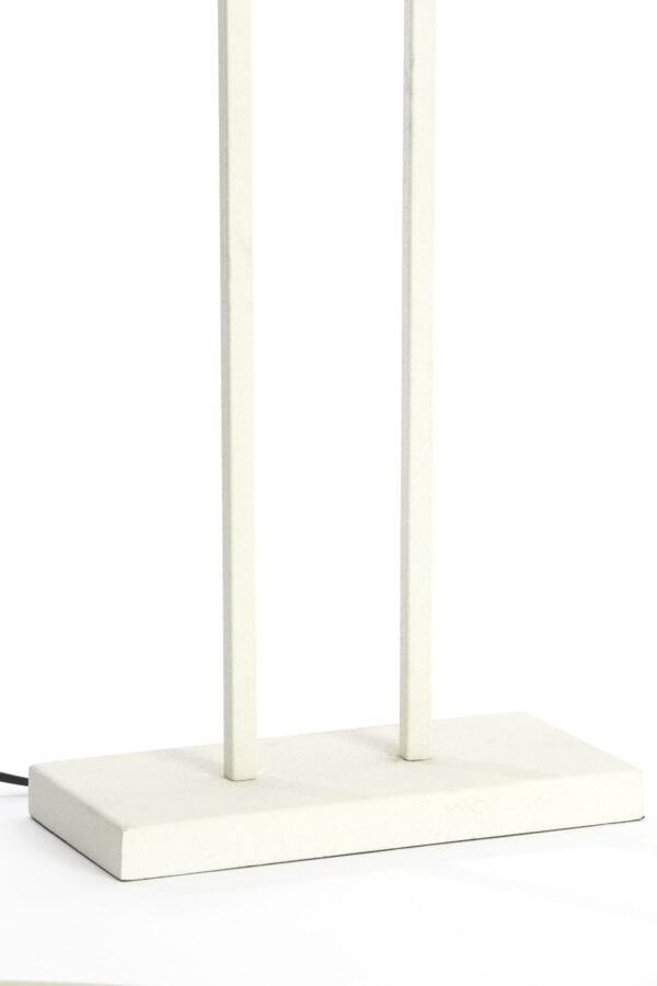 Moderne lampenstandaard wit Light & Living Shiva - H 141 cm - Image 6