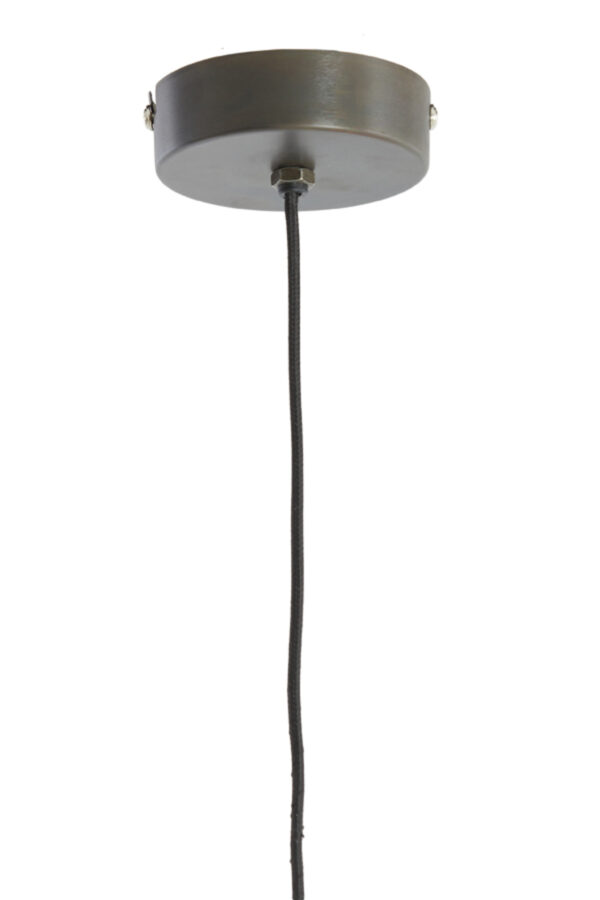 Conische metalen hanglamp zwart Light & Living Elimo - Ø 40 cm - Image 7