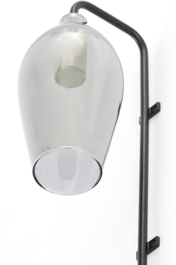 Glazen lampenkap metaal detail Light & Living Lukaro - H 65 cm - Image 4