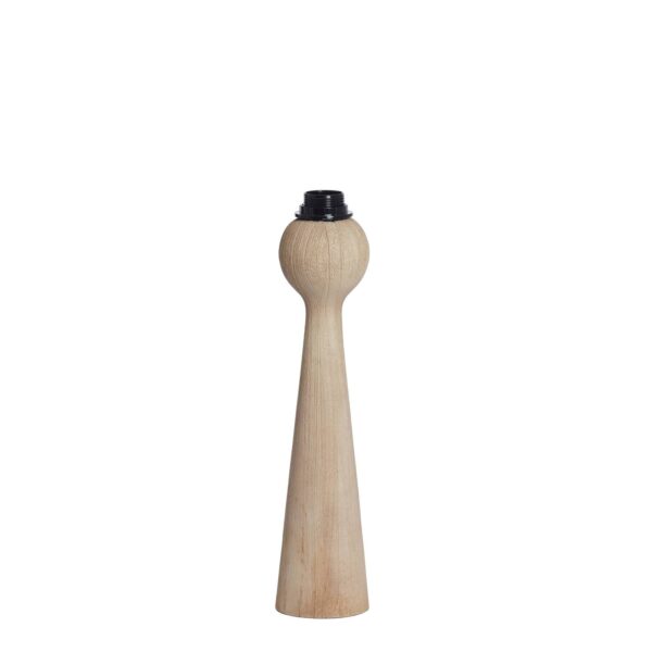 Houten kegelvormige lampenhouder Light & Living Festina - H 40 cm