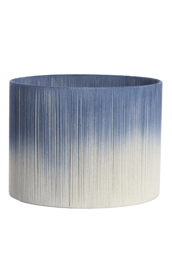 Blauwe ombre lampenkap stof Light & Living Tossa - Ø 40 cm - Image 2