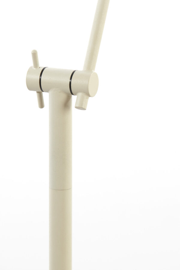 Moderne crèmekleurige vloerlamp Light & Living Rijeka - H 150 cm - Image 5