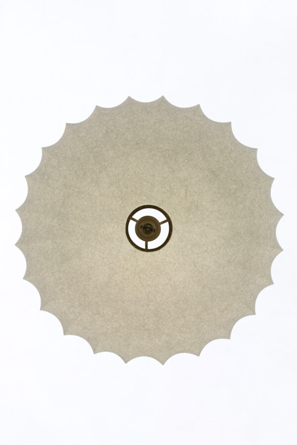 Hanglamp met witte stoffen kap Light & Living Fay - Ø 60 cm - Image 7