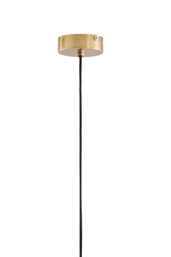 Gouden hanglamp met metalen rotan structuur Light & Living Cetara - Ø 26 cm - Image 7