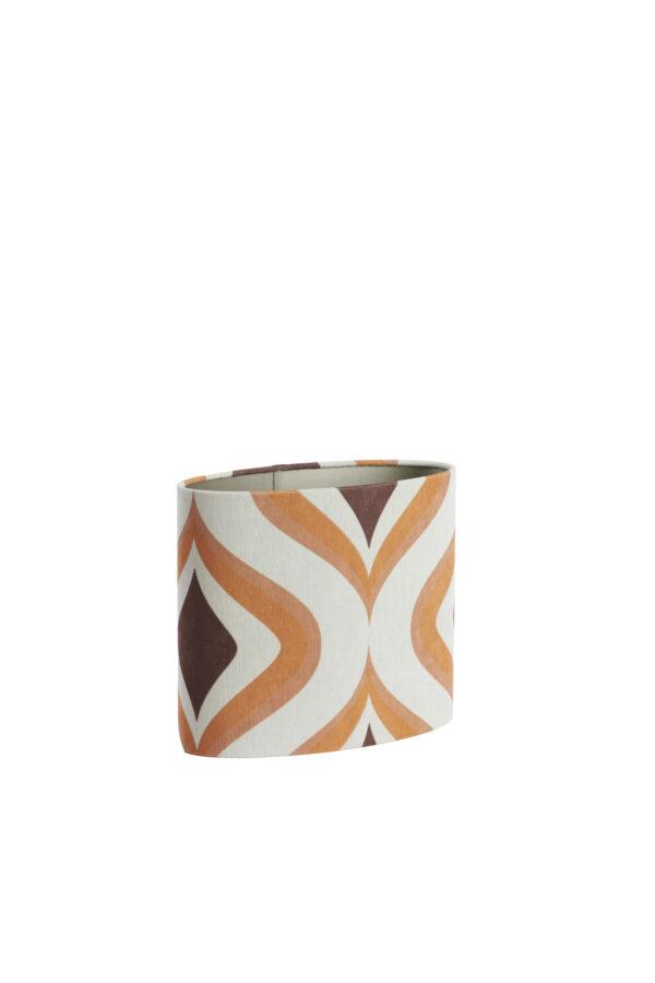 Retro lampenkap met patroon Light & Living Cookie - H 25 cm - Image 3