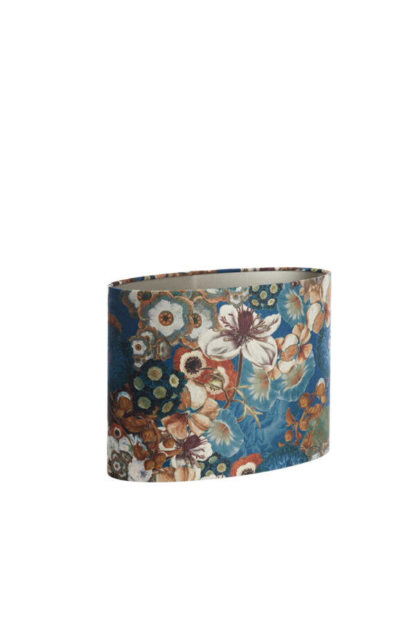 Lampenkap bloemenprint blauw Light & Living Bloom - H 28 cm - Image 3