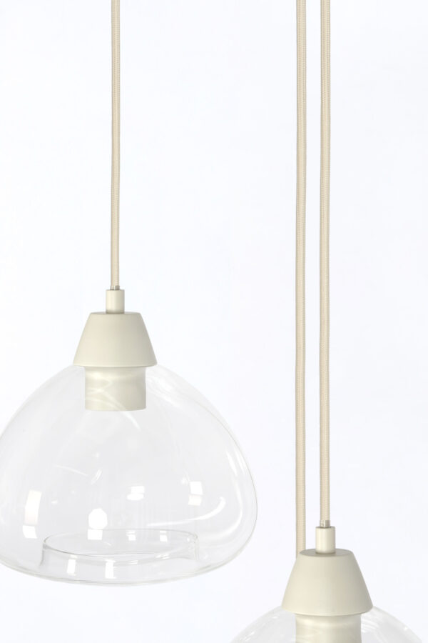Plafondlamp met glazen elementen Light & Living Bisho - B 30 cm - Image 6