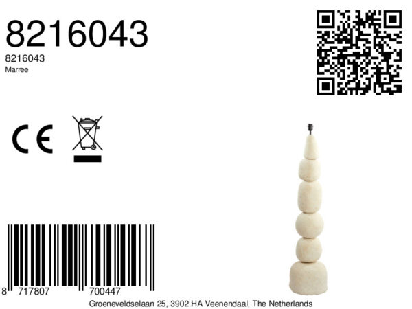 Houten vloerlamp met unieke voet Light & Living Marree – H 135 cm - Image 10
