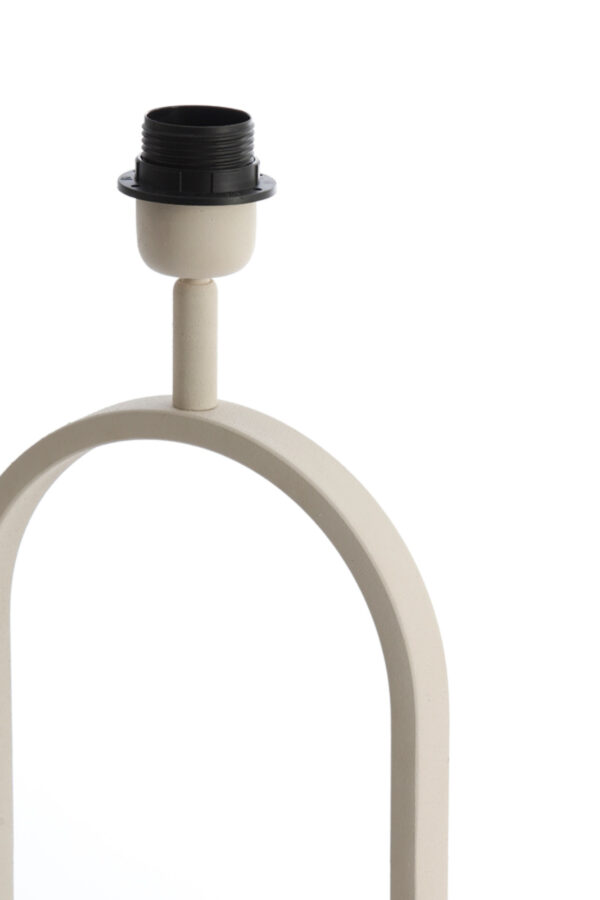 Ovale witte lampenvoet Light & Living Jamiri - H 45 cm - Image 5
