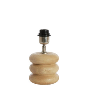 Houten lampvoet in modern design Light & Living Budongo - H 12 cm