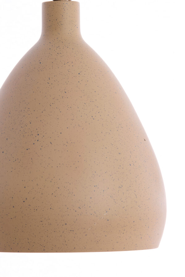 Beige keramische hanglamp stijlvol Light & Living Risari - Ø 24 cm - Image 3