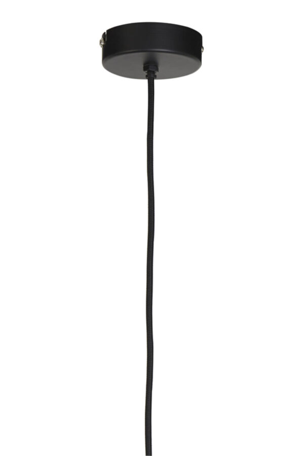 Cilindervormige zwarte draad hanglamp Light & Living Lekang - Ø 22 cm - Image 6