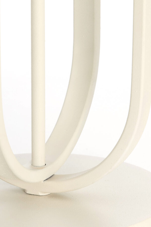 Moderne metalen lampvoet wit Light & Living Aster - H 140 cm - Image 4