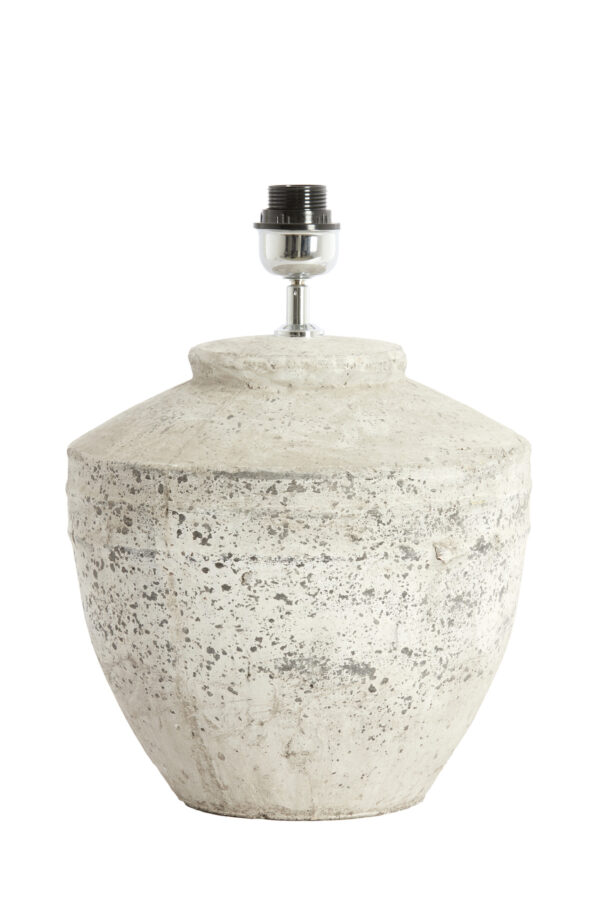 Stenen lampvoet rustiek design Light & Living Toba - H 40 cm - Image 2