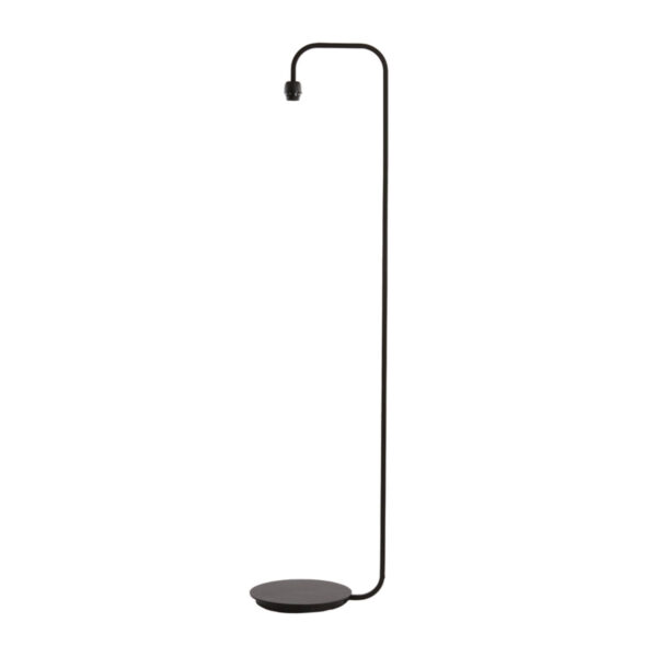 Zwarte staande lampenvoet Light & Living Mareno - H 164 cm