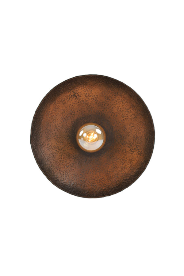 Zwarte metalen lampenkap Light & Living Neva - H 10,5 cm - Image 6