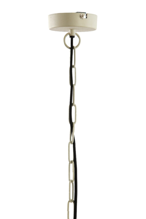Hanglamp met linnen stoffen kap Light & Living Bahoto - Ø 60 cm - Image 7