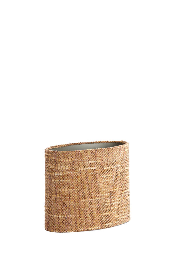 Rieten lampenkap cilinder vormig Light & Living Osire - H 25 cm - Image 3