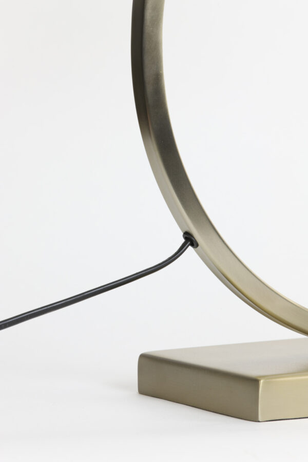 Gouden moderne ronde lampenvoet Light & Living Liva - H 62 cm - Image 7