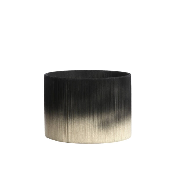 Lampenkap zwart-wit ombre Light & Living Tossa - Ø 35 cm