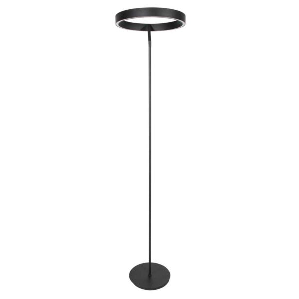 Zwarte design vloerlamp ring uplight Steinhauer Mykty - Image 12